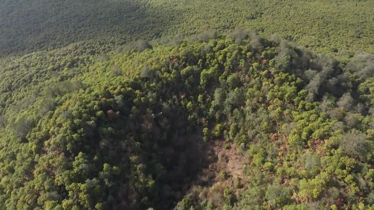 云南腾冲火山地热国家地质公园视频素材