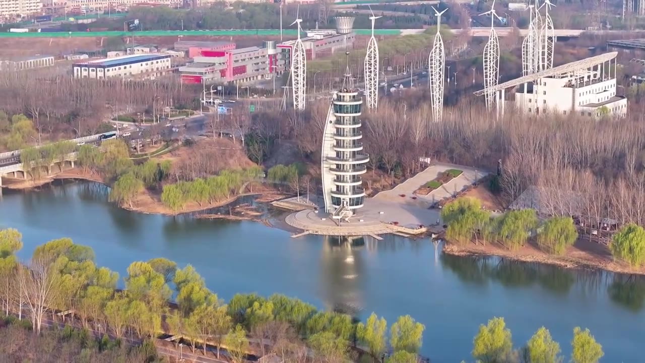 德州皇明太阳谷视频素材