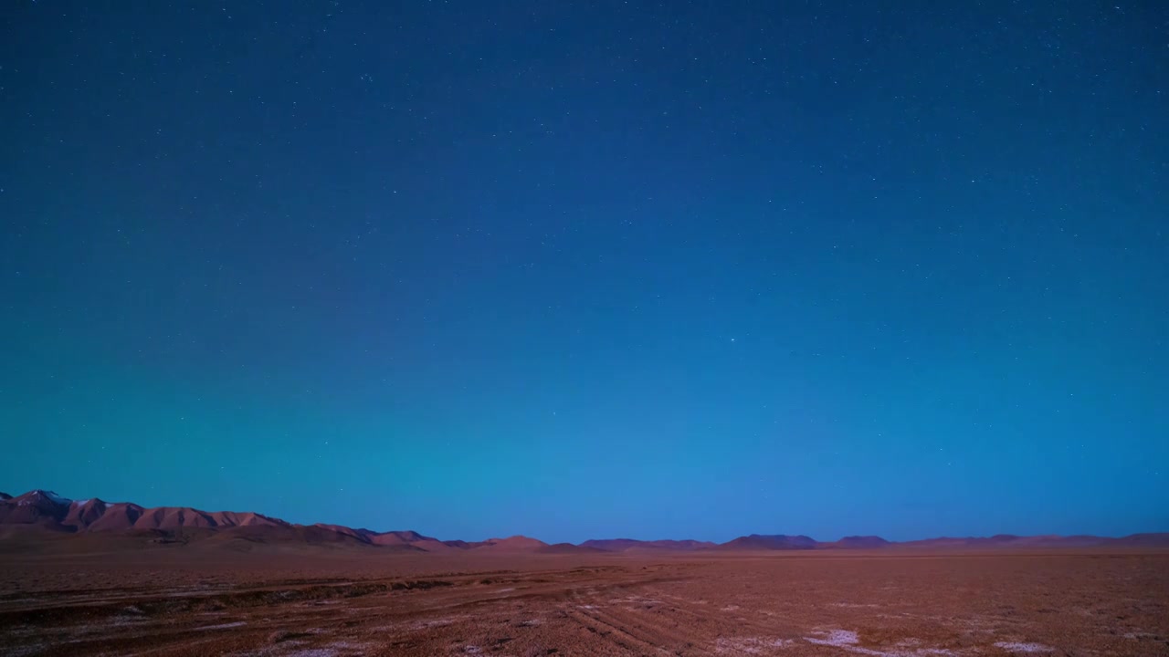 西藏阿里星空延时视频素材