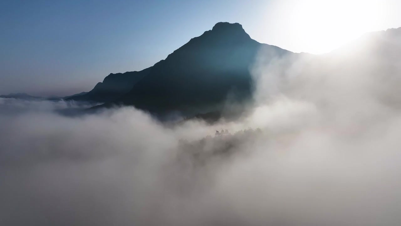 绩溪加朋的清晨，安徽宣城绩溪视频素材