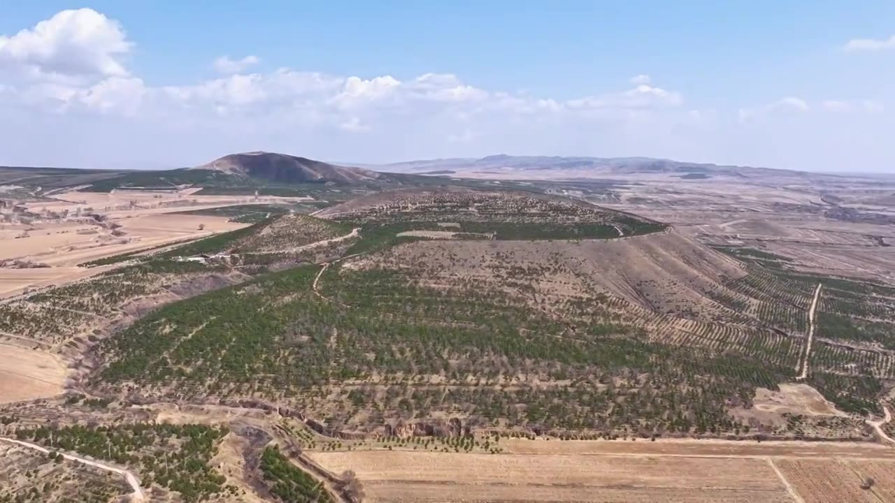 大同火山地质公园视频素材