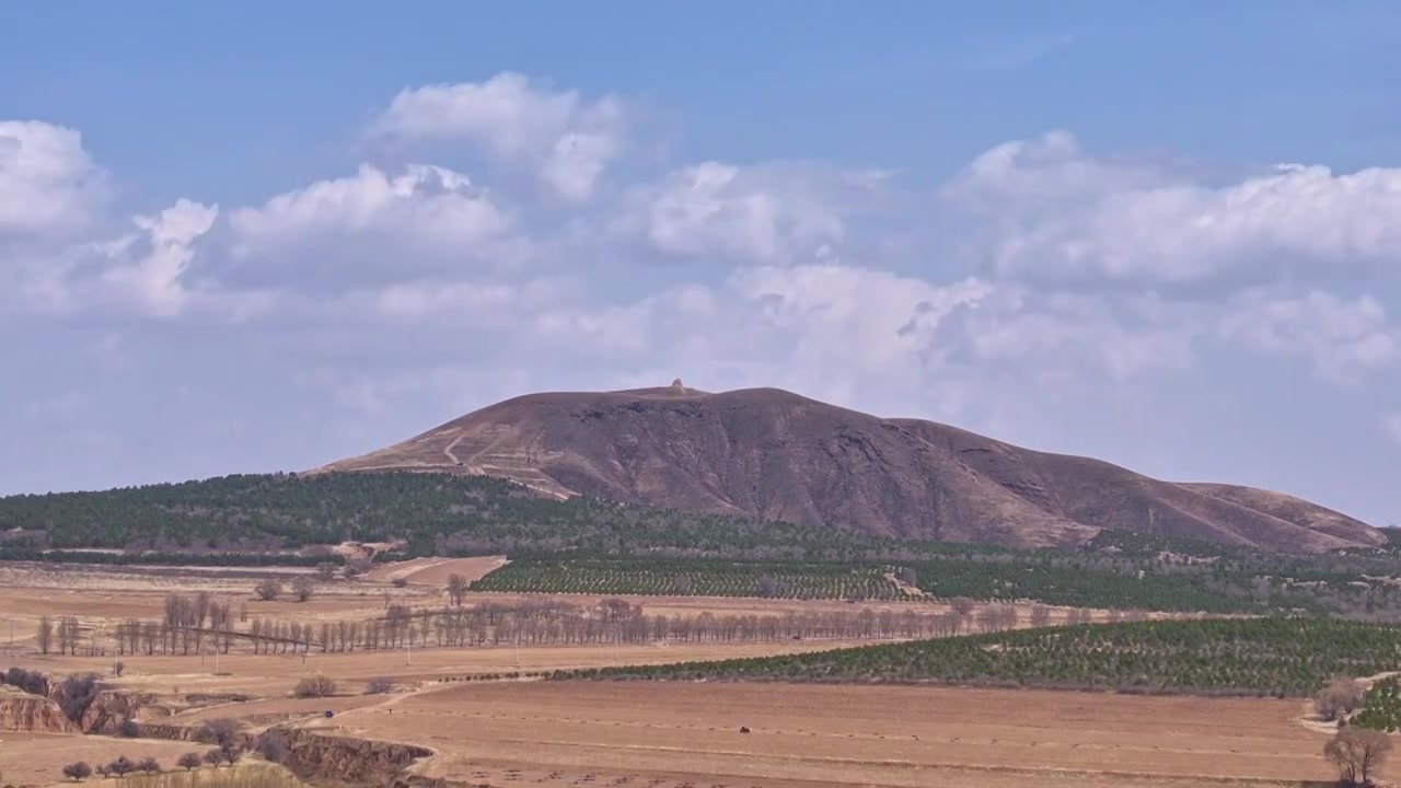 大同火山地质公园视频素材