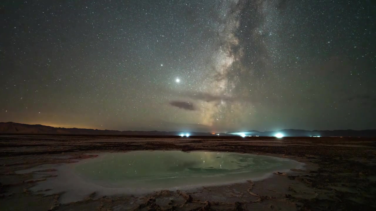 夜景星空延时视频视频下载