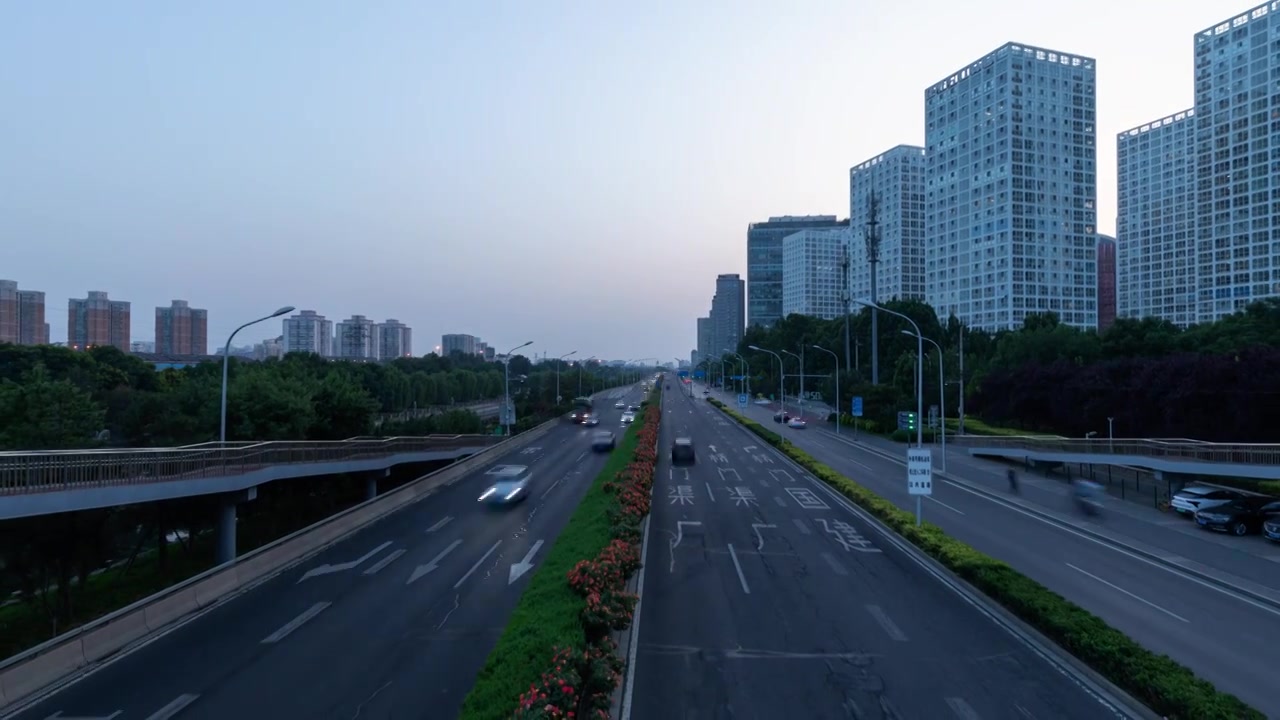 北京城市风光视频素材