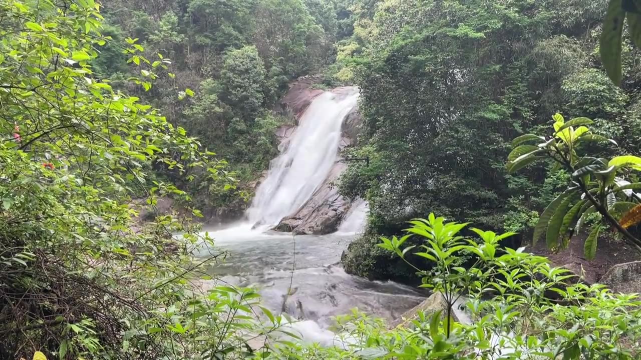 湖南郴州东江湖龙景瀑布视频素材