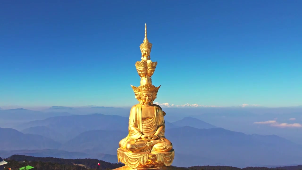 峨眉山视频素材