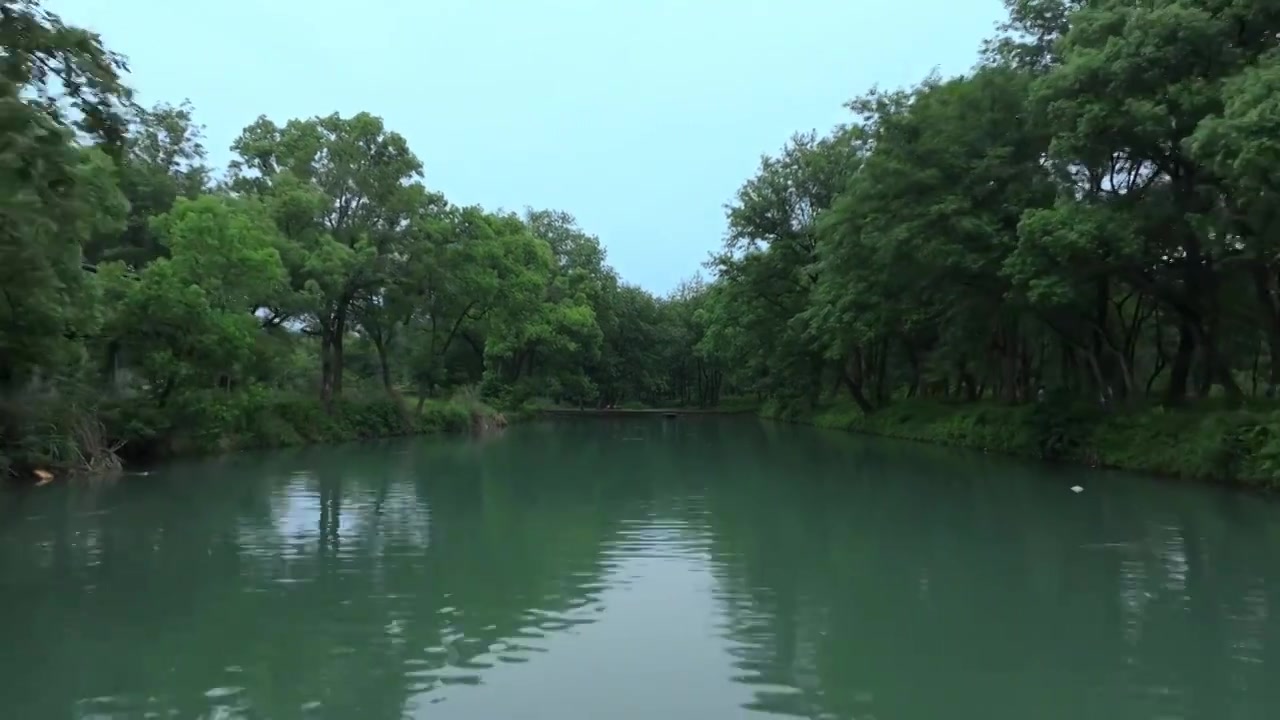 航拍浙江省温州市永嘉县楠溪江自然风光视频素材