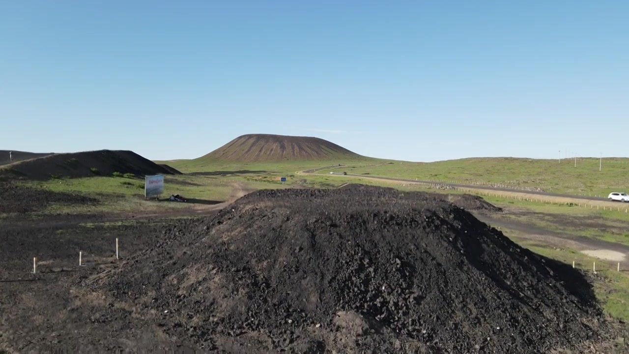 【4k航拍】内蒙古乌兰哈达火山地质公园视频下载