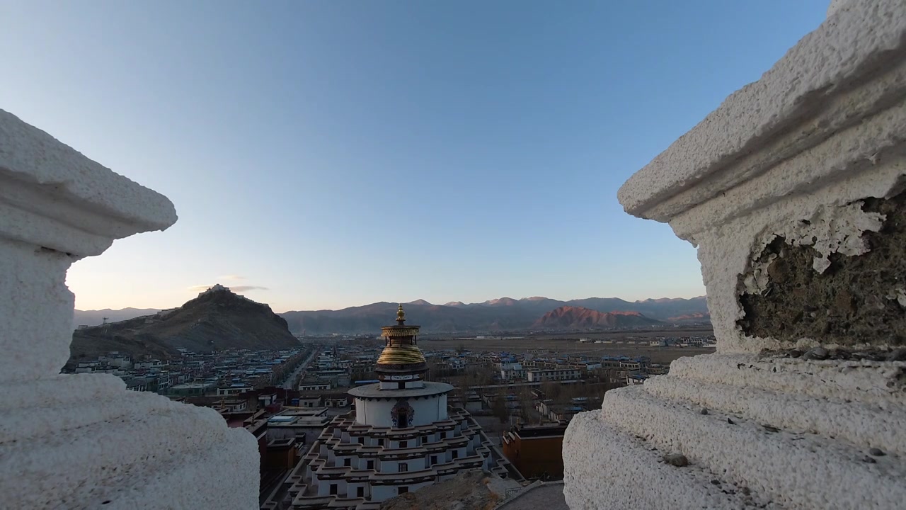 白居寺延时视频素材