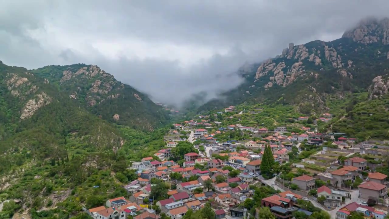 崂山云海视频素材