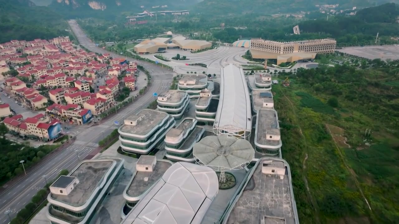 平塘县克度镇，天文小镇，中国天眼景区，天文时空塔，天文体验馆，航龙村，天眼迎宾馆，星辰天缘大酒店视频下载