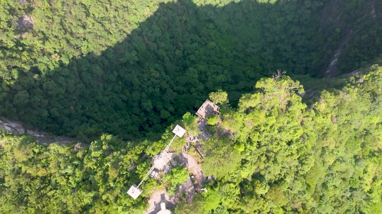 黔南布依族苗族自治州平塘县，天坑群景区，打岱河天坑、安家洞(猫底坨)天坑、道坨天坑、夏家坨天坑视频素材