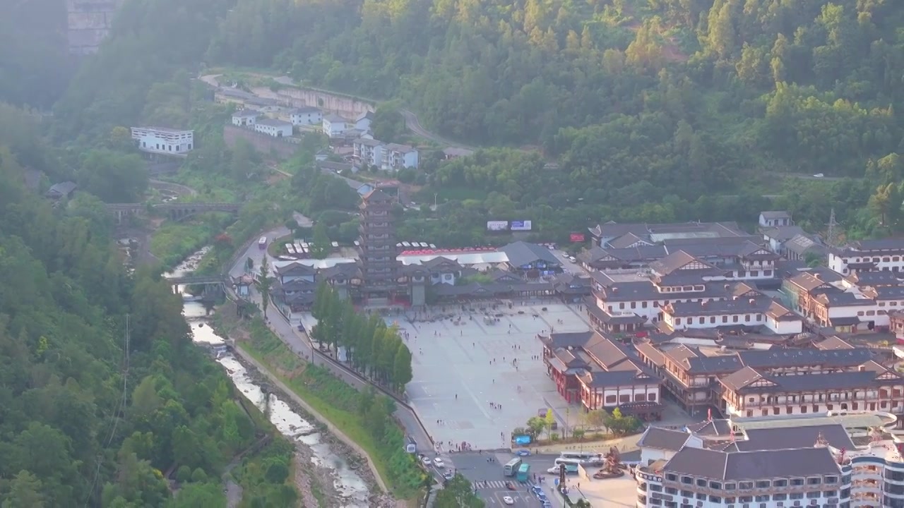 (合集)湖南张家界武陵源风景区风景航拍视频素材