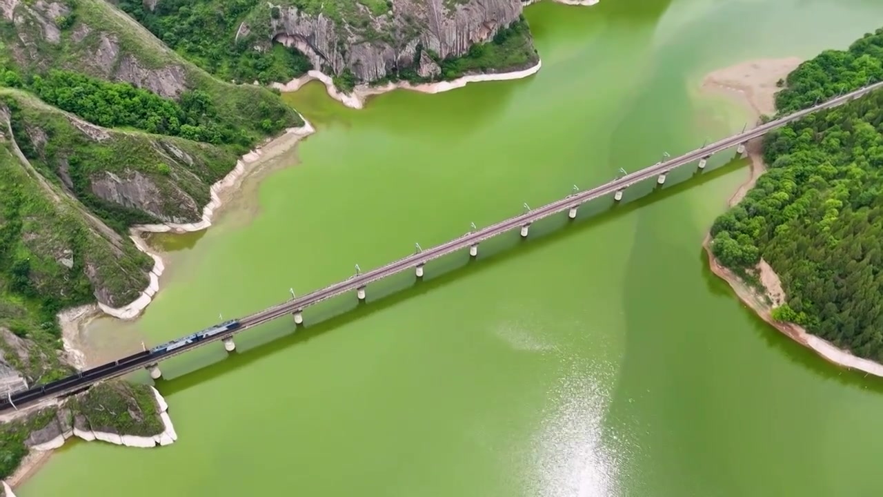 水库 宝鸡大水川视频素材