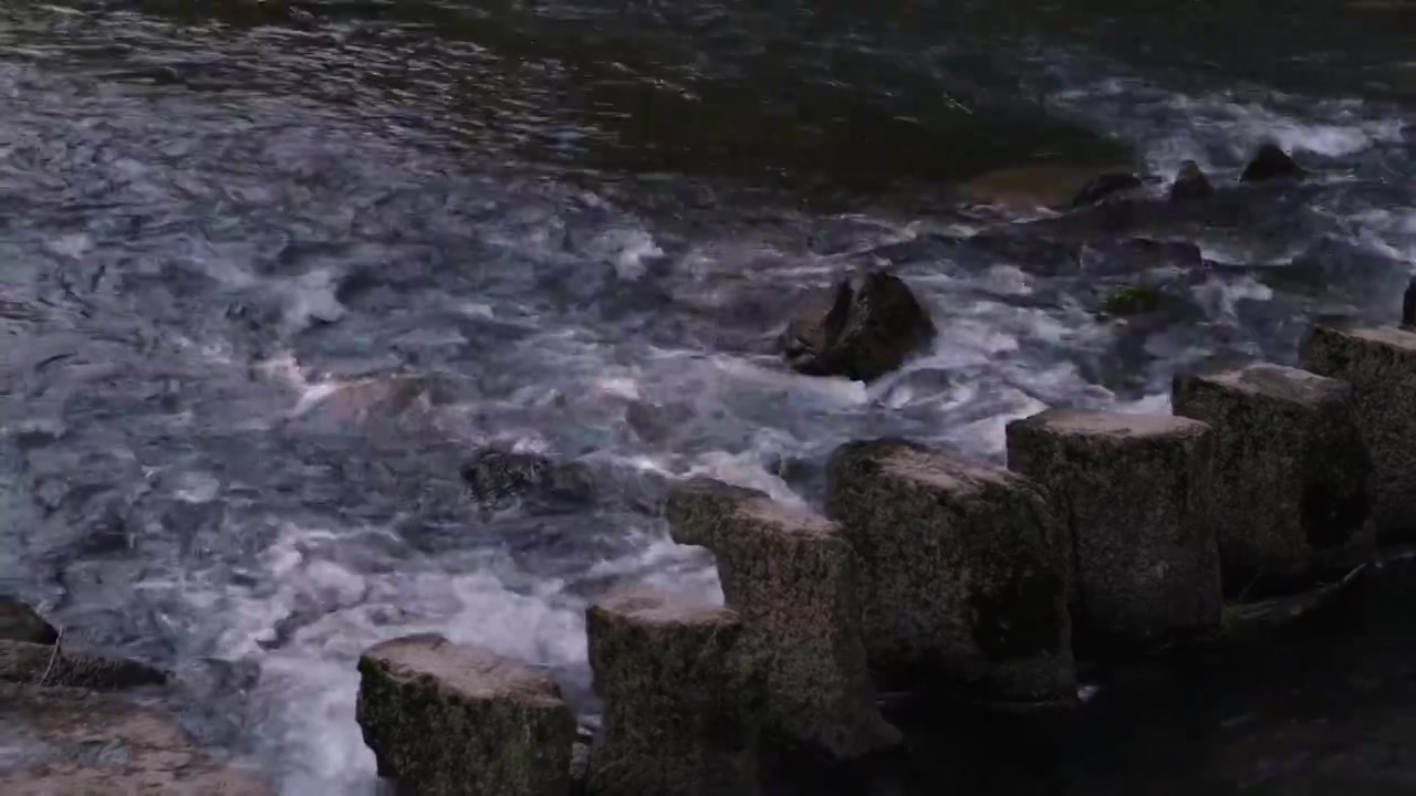 贵州农村风光河流视频素材