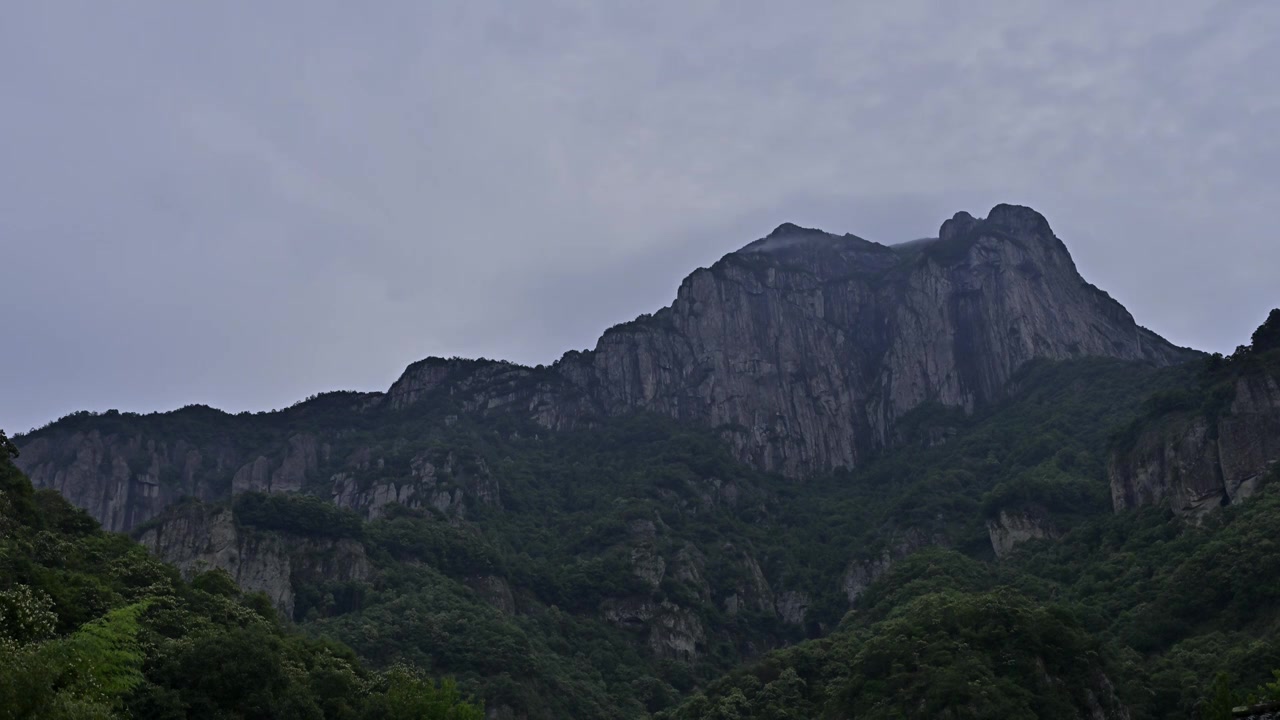 雁荡山延时视频素材