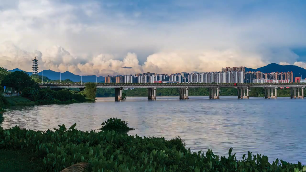 暴雨后多云天空视频下载