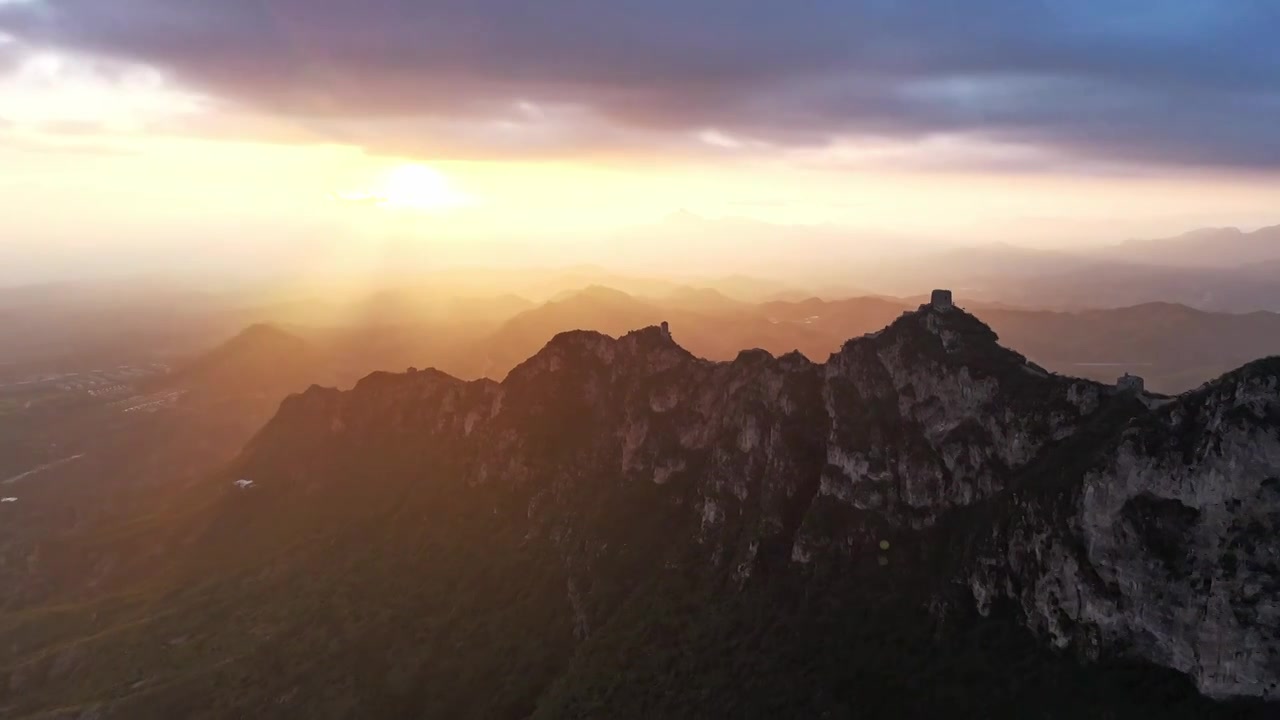 司马台长城视频素材