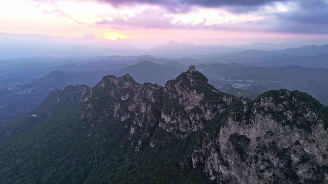 司马台长城视频素材