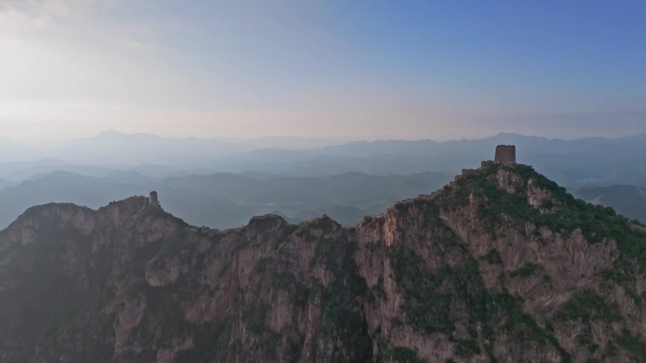 司马台长城视频素材