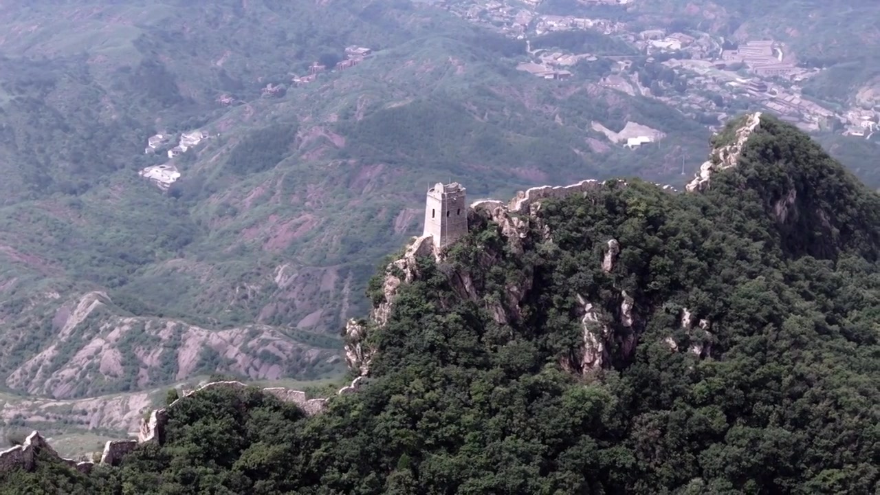 司马台长城视频素材