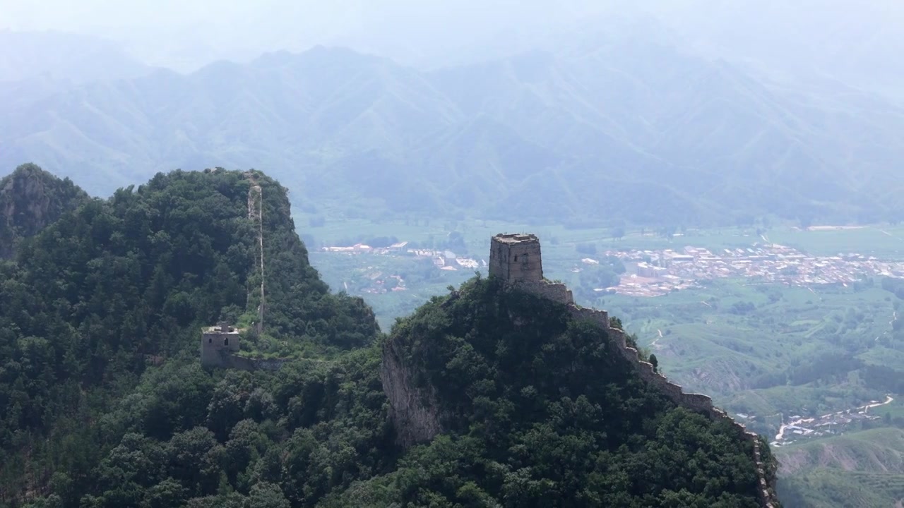 司马台长城视频素材