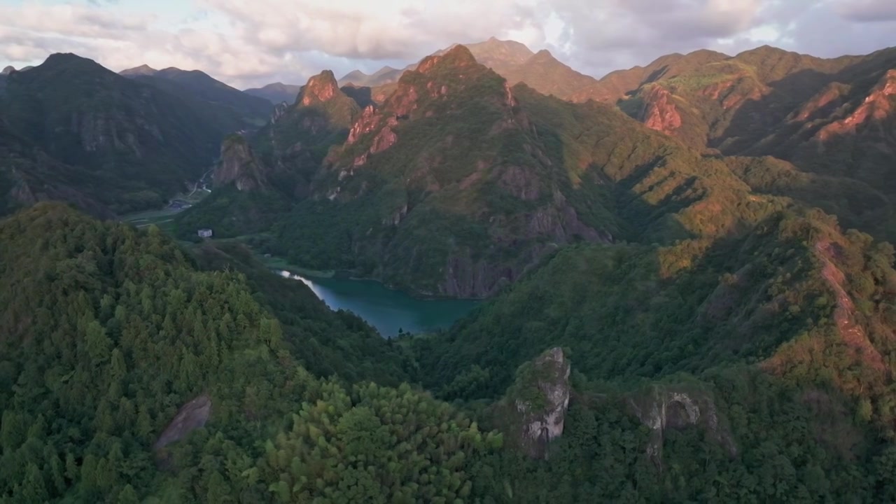 绿水青山/大好河山/楠溪江风景区视频素材