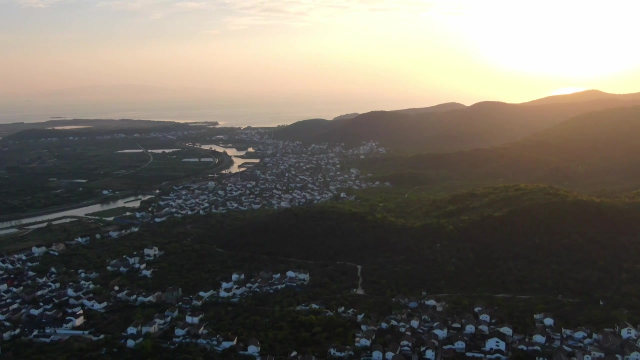 太湖西山 种满碧螺春茶叶的山坡视频素材