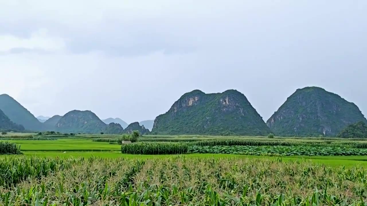 喀斯特地貌视频素材