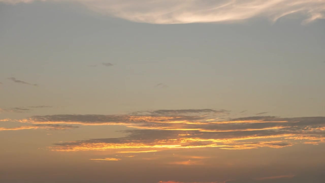 日出日落天空云景时间流逝视频素材