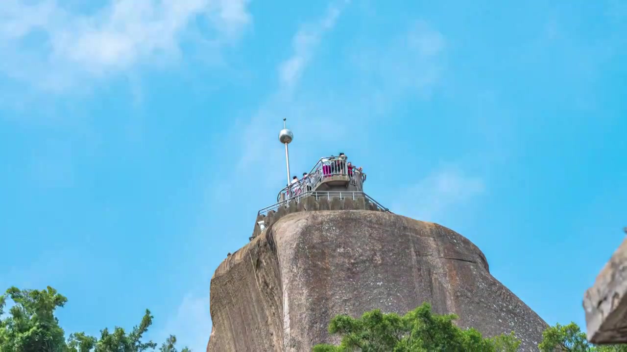 鼓浪屿日光岩视频素材