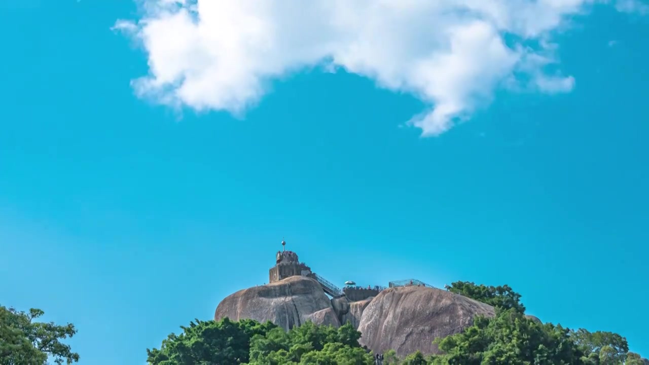 鼓浪屿日光岩视频素材