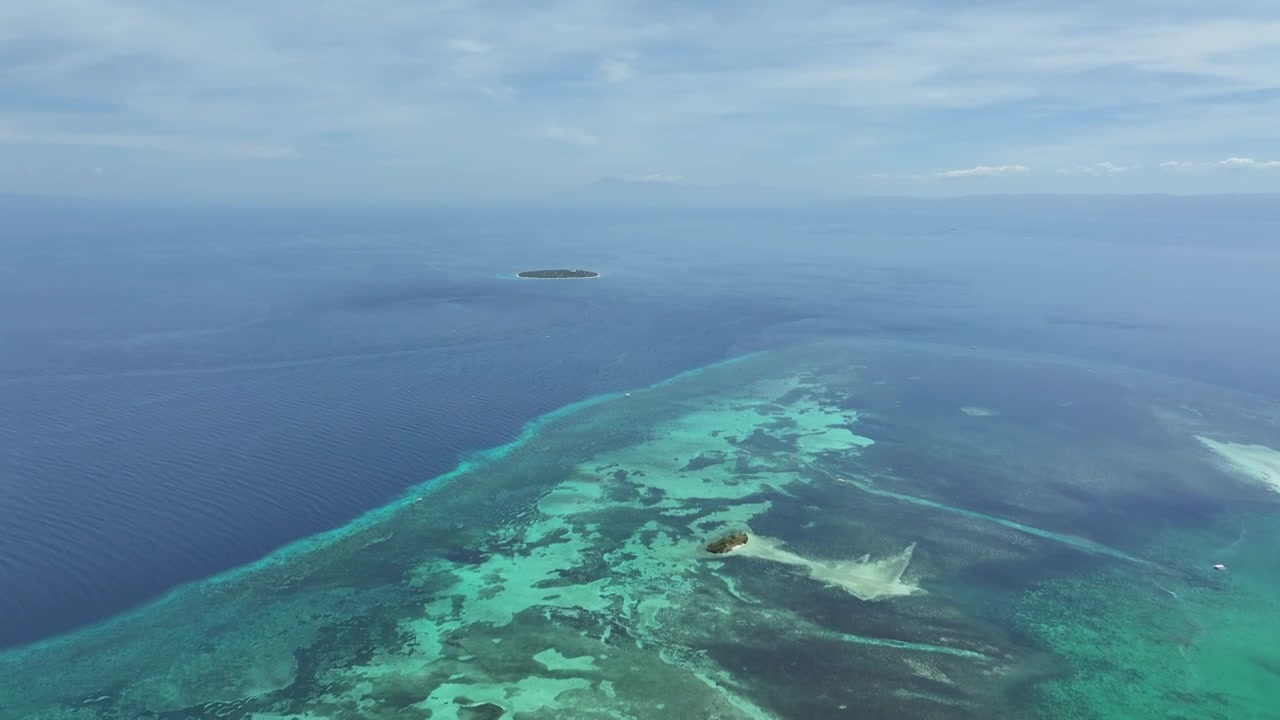 宿务，保和省，邦劳礁坪Panglao Reef Flat，巴里卡萨岛Balicasag Island视频下载