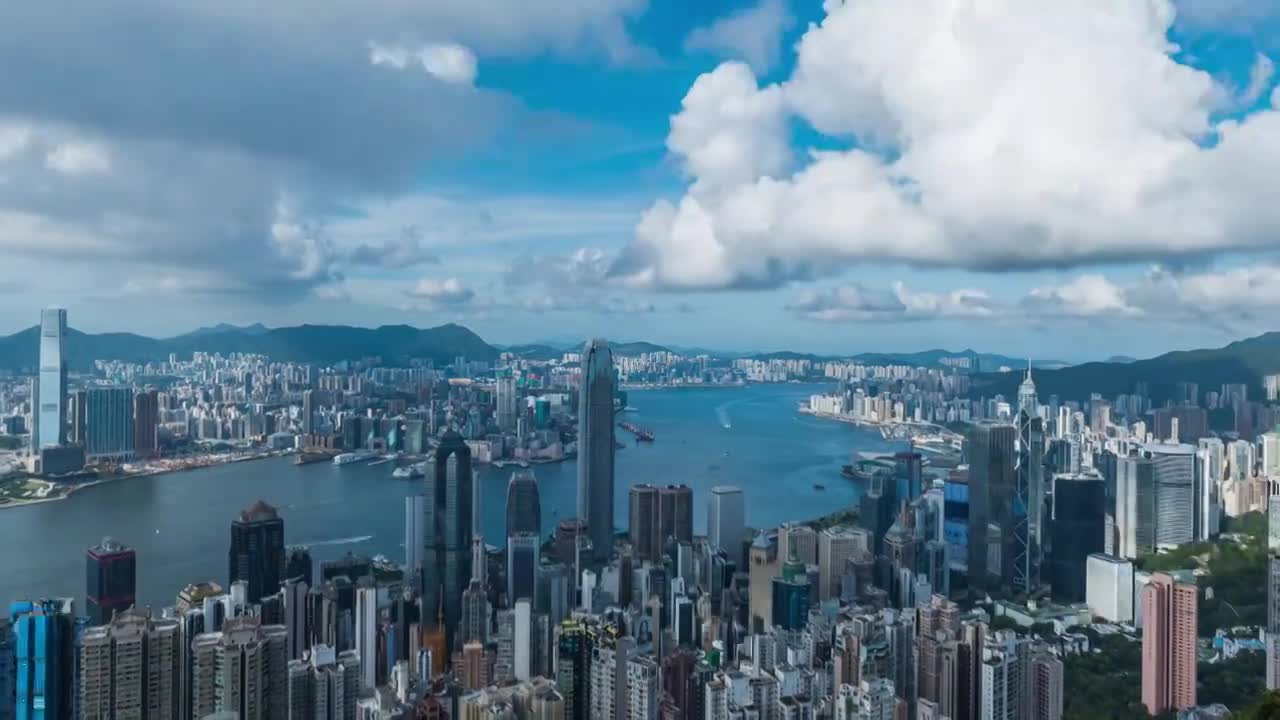 【合集】香港航拍香港延时香港夜景香港合集视频素材