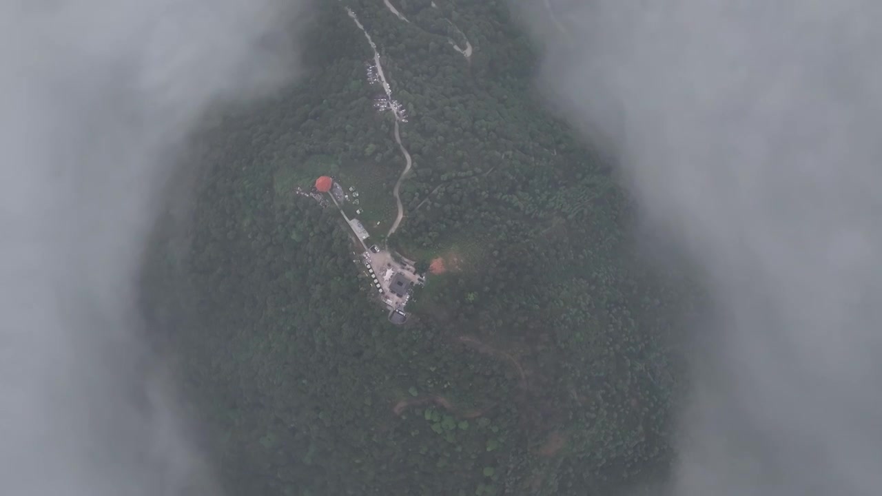 广州增城师爷增江山日出云海瀑布云视频素材