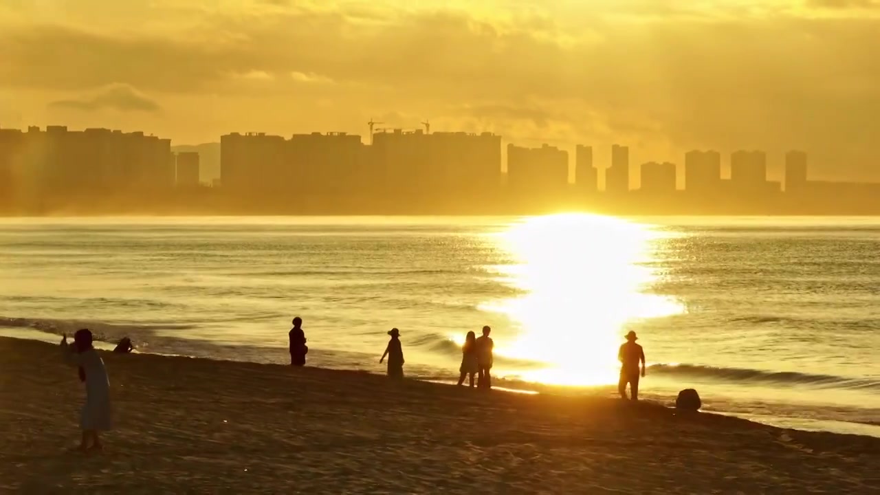 海南陵水清海湾视频素材