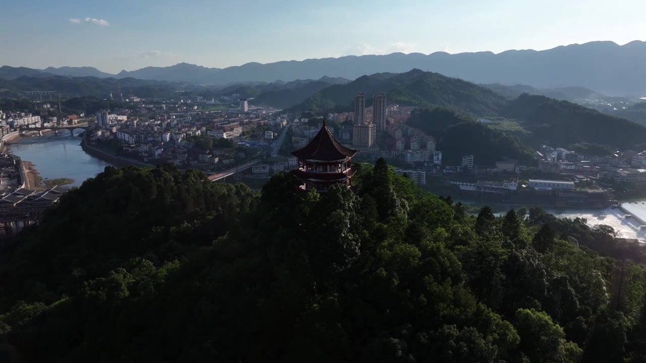 湖南桑植县风光视频素材