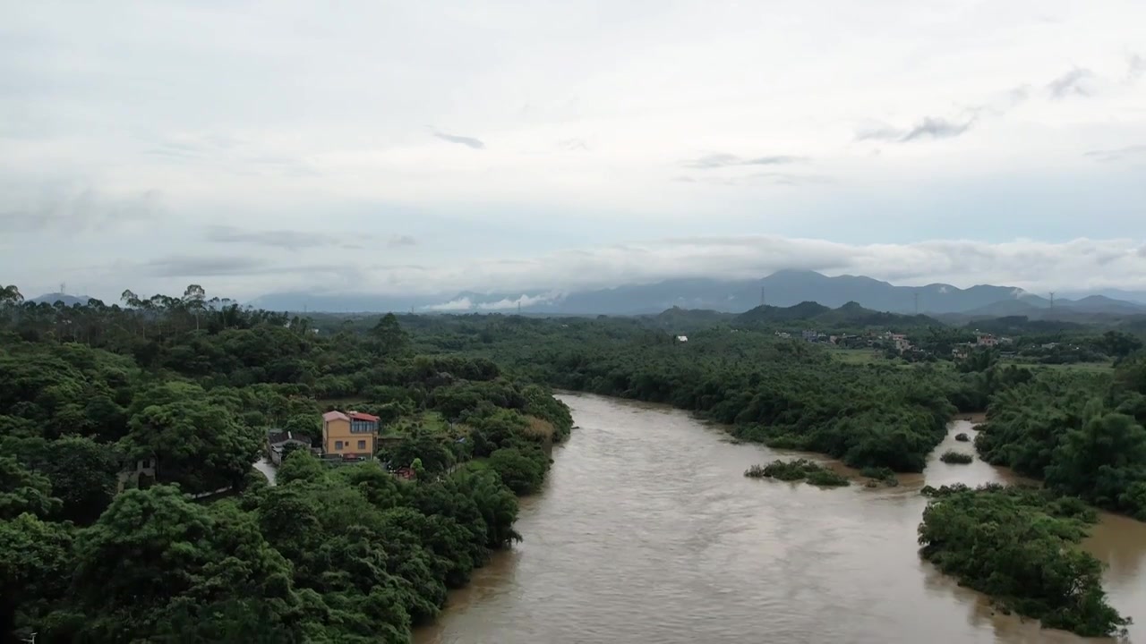 广西大山航拍风光视频下载