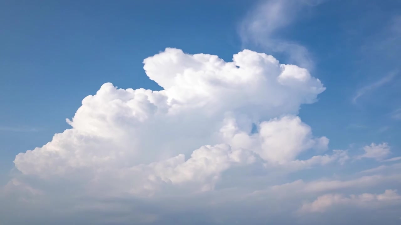 天空云延时视频素材