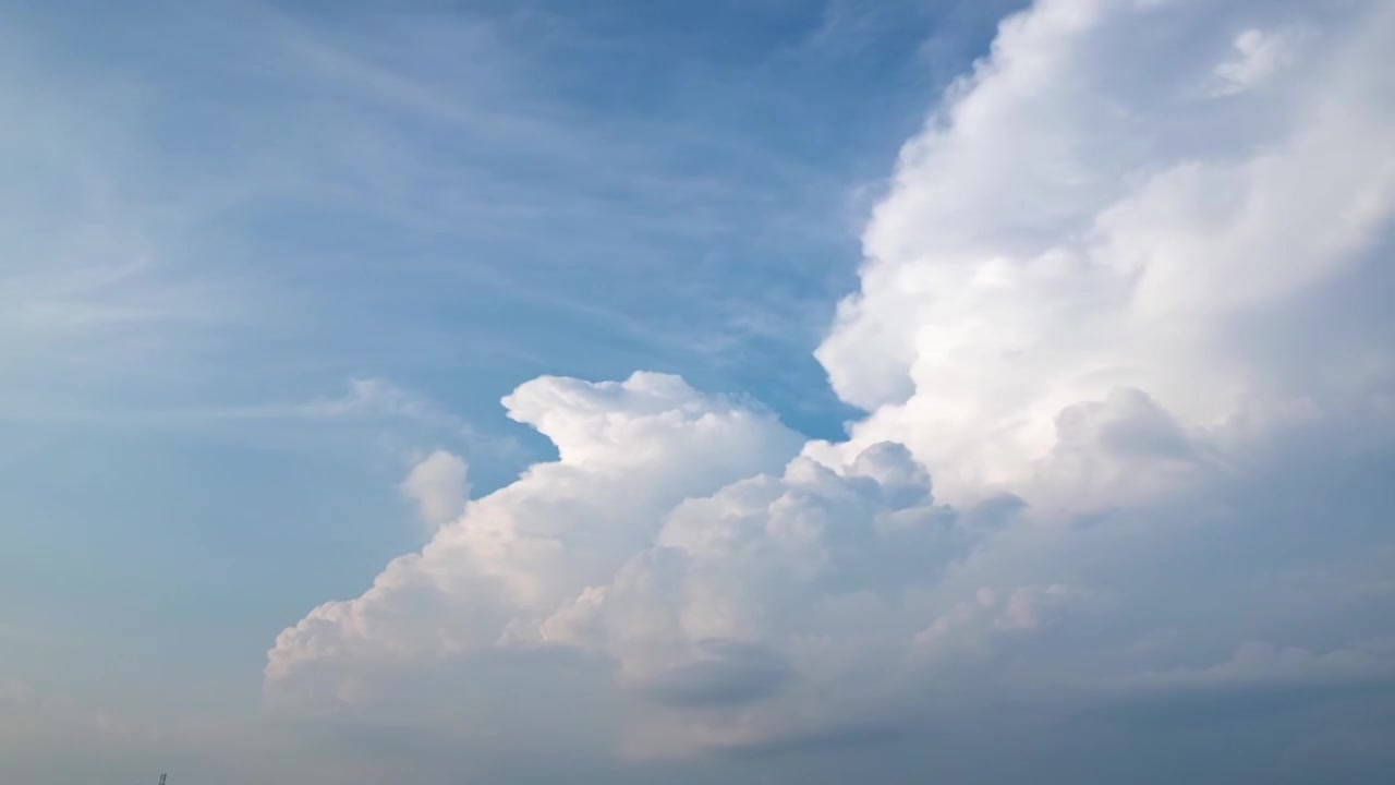 天空云延时视频素材