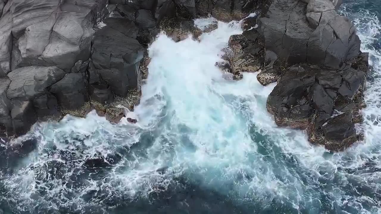 日本伊豆半岛城崎海岸风光航拍视频下载