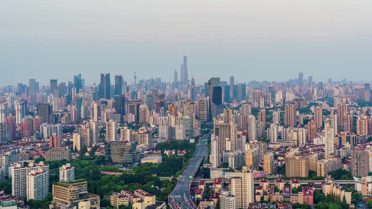 上海都市风景视频下载