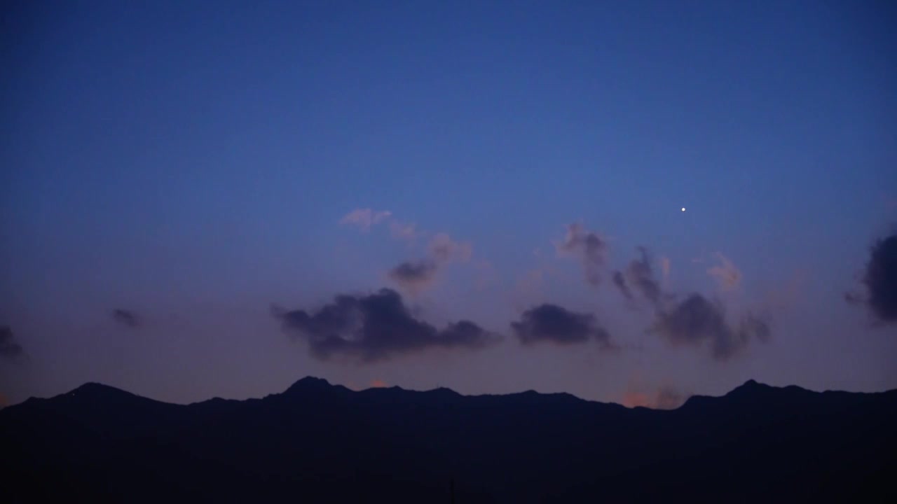 大理山顶日转夜延时视频下载