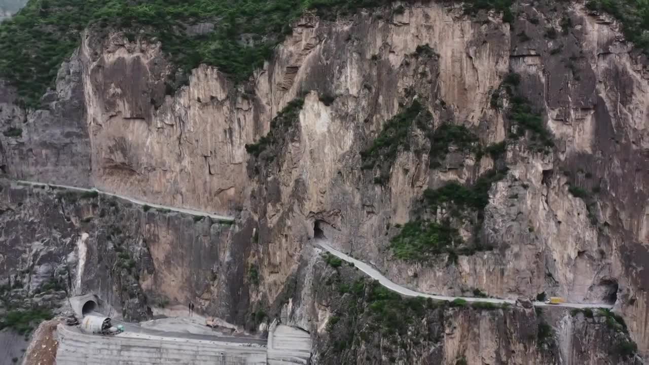 河南省林州市太行天路视频素材