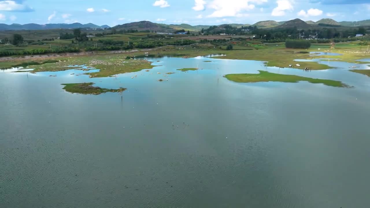 威宁锁黄仓国家湿地公园风光视频下载