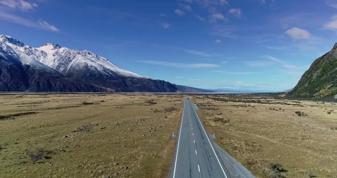 库克山公路视频素材