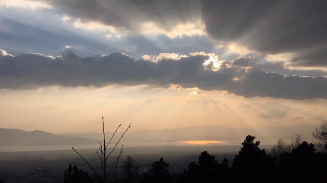 大理洱海日出视频素材