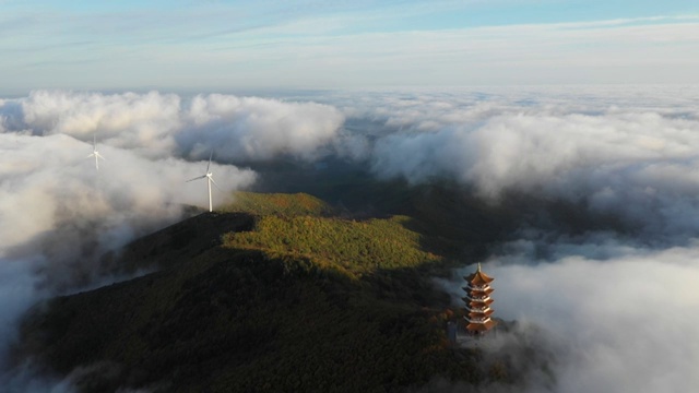 蜂蜜山云海视频素材