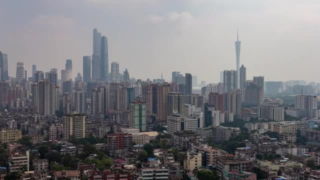 广州都市风景视频素材