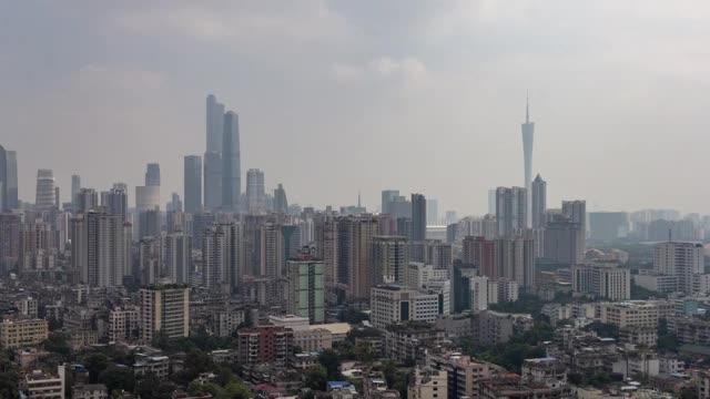 广州都市风景视频素材